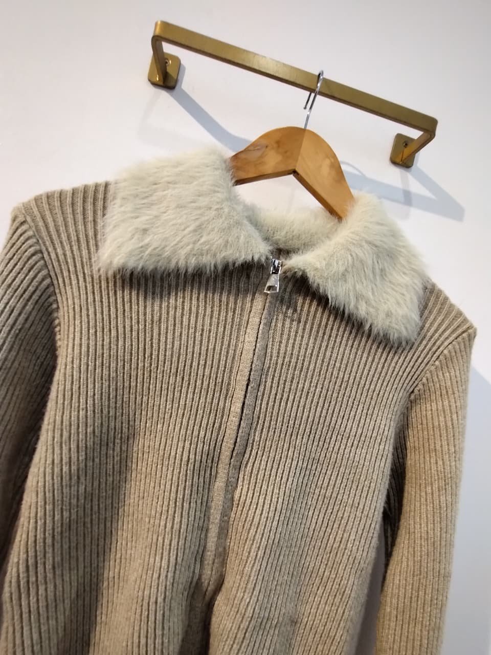 CAMPERA PIEL MINDY DOS COLORES - Imagen 5