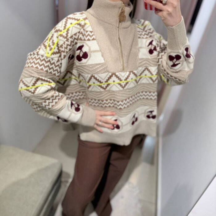 sweater cherry millie
