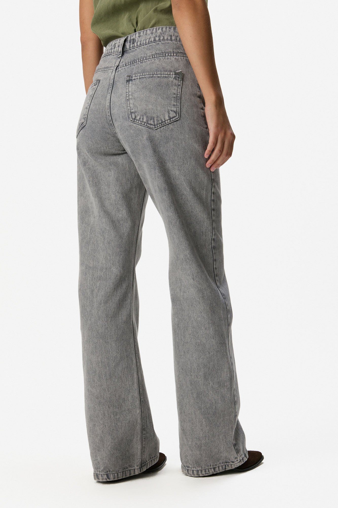JEAN STRAIGHT RELAX GRIS - Imagen 3