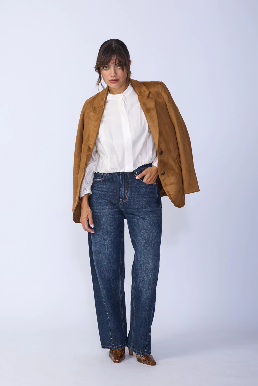 Blazer Kaupang Camel - Imagen 2