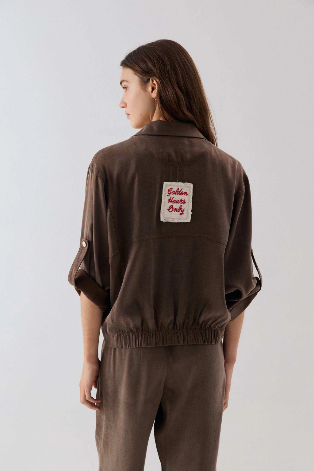 CHAQUETA SERGE CHOCOLATE - Imagen 3