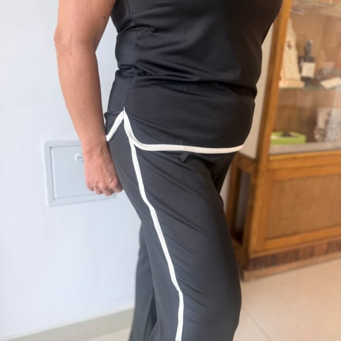 Pantalón con ribete a contratono 1137 LAUTARO dos colores