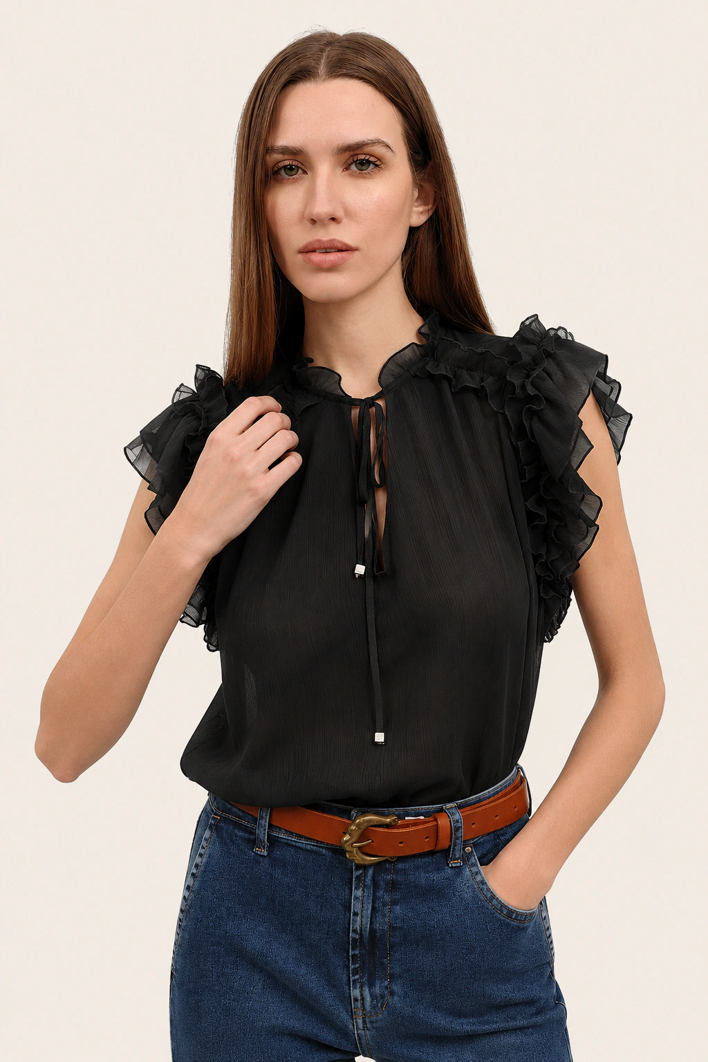 Blusa Gardenia dos colores - Imagen 3
