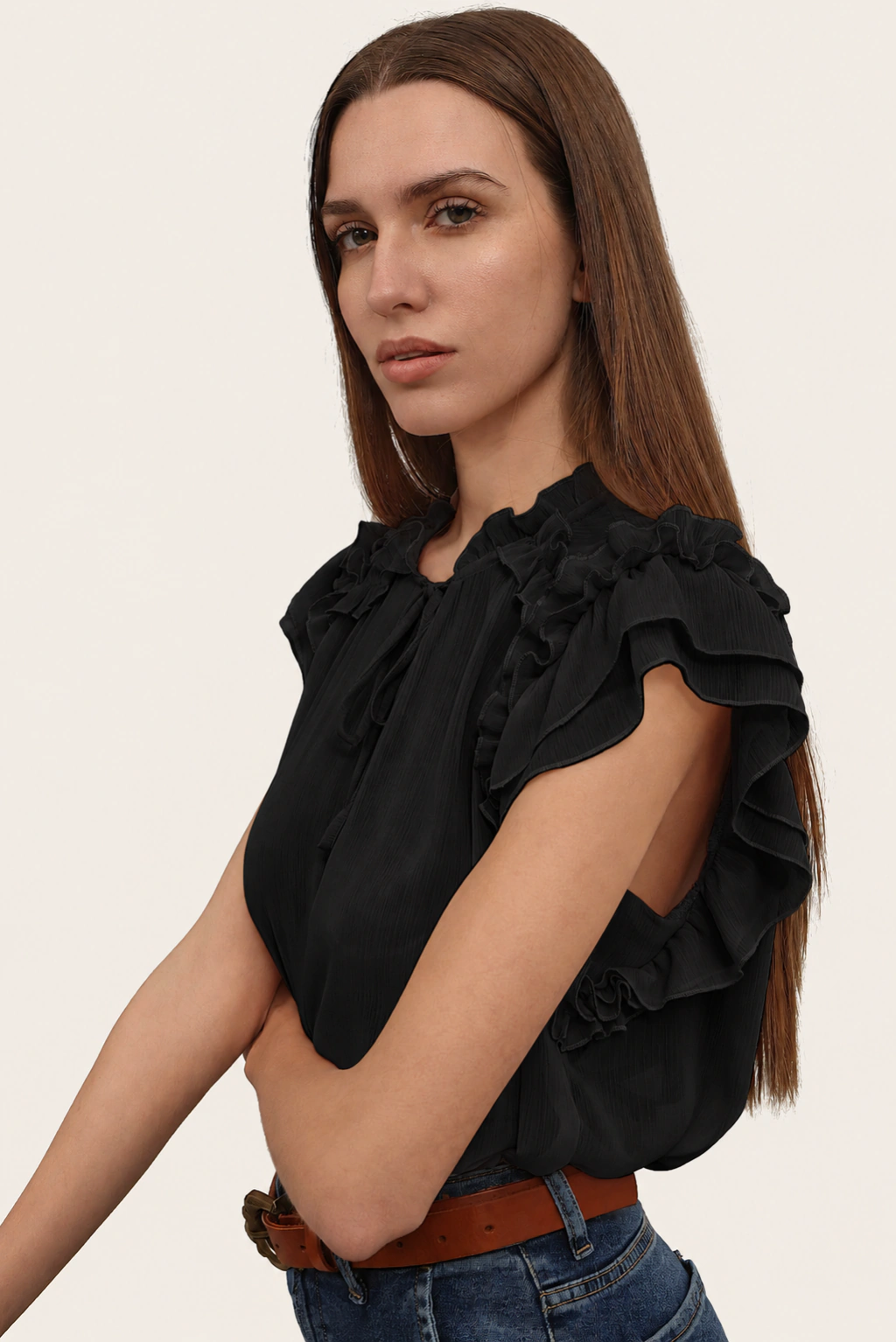 Blusa Gardenia dos colores - Imagen 5