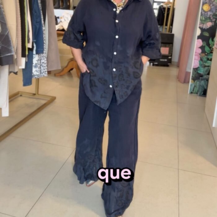 Conjunto italiano 8528 azul print