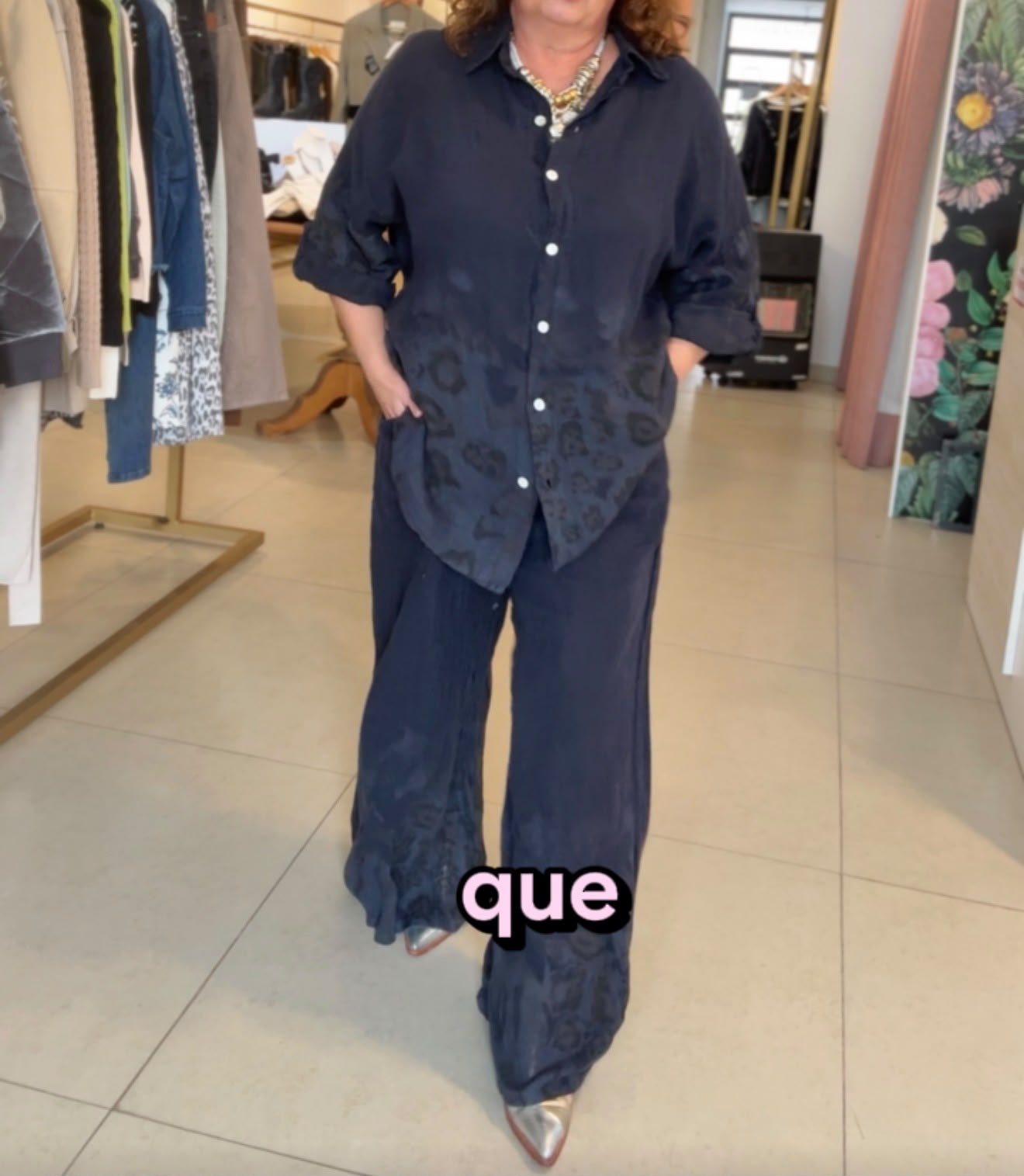 Conjunto italiano 8528 azul print