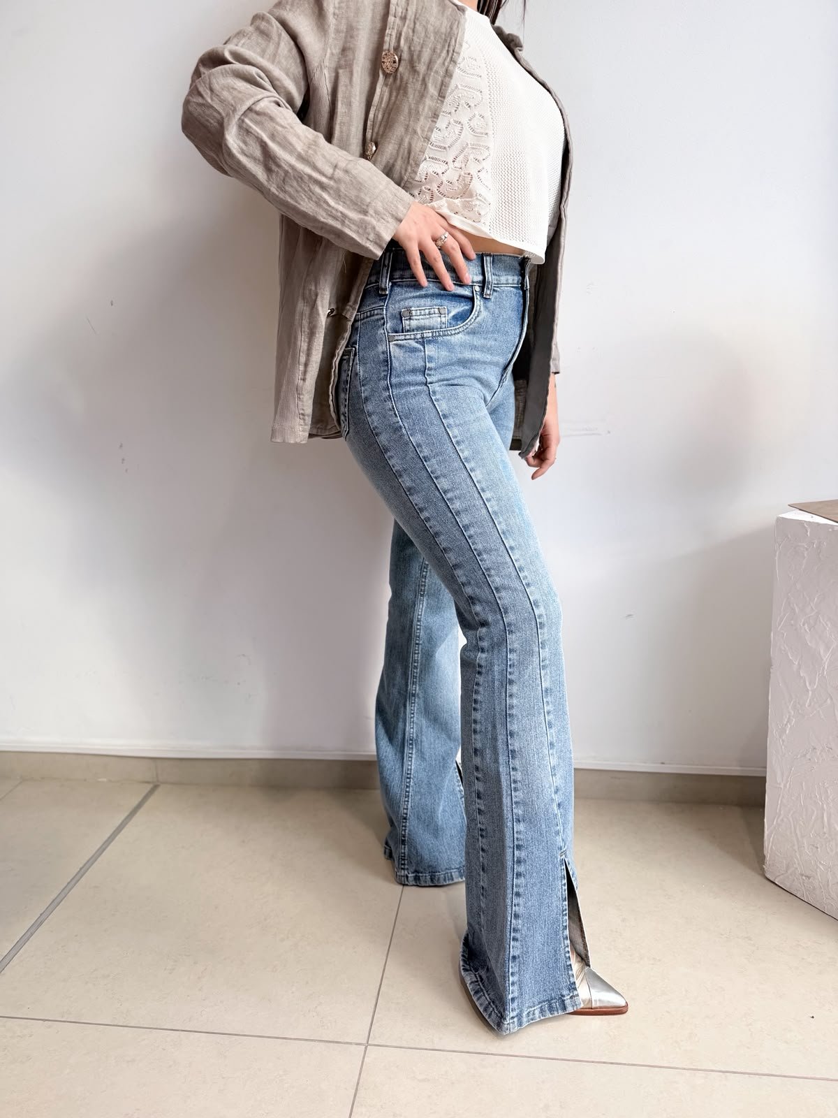 JEAN FLARE HIGH