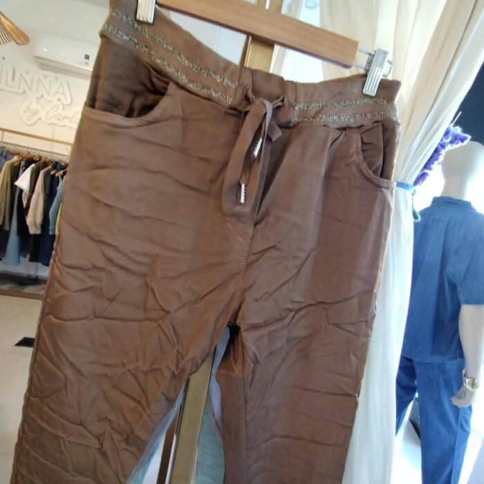 BABUCHA ITALIANA RASO CHOCOLATE 4222